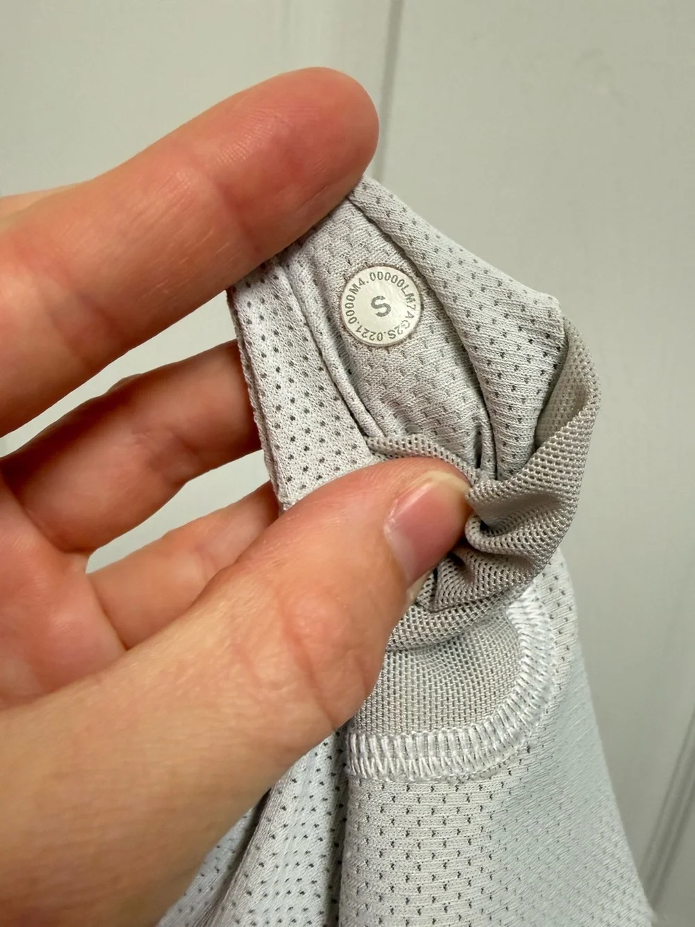 Lululemon Light Gray Camo Athletic Shorts
